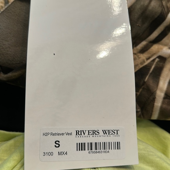 H2P Retriever Hunting Vest by Rivers West S - Picture 15 of 15